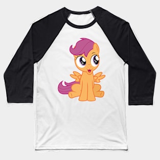 Excited Scootaloo Baseball T-Shirt